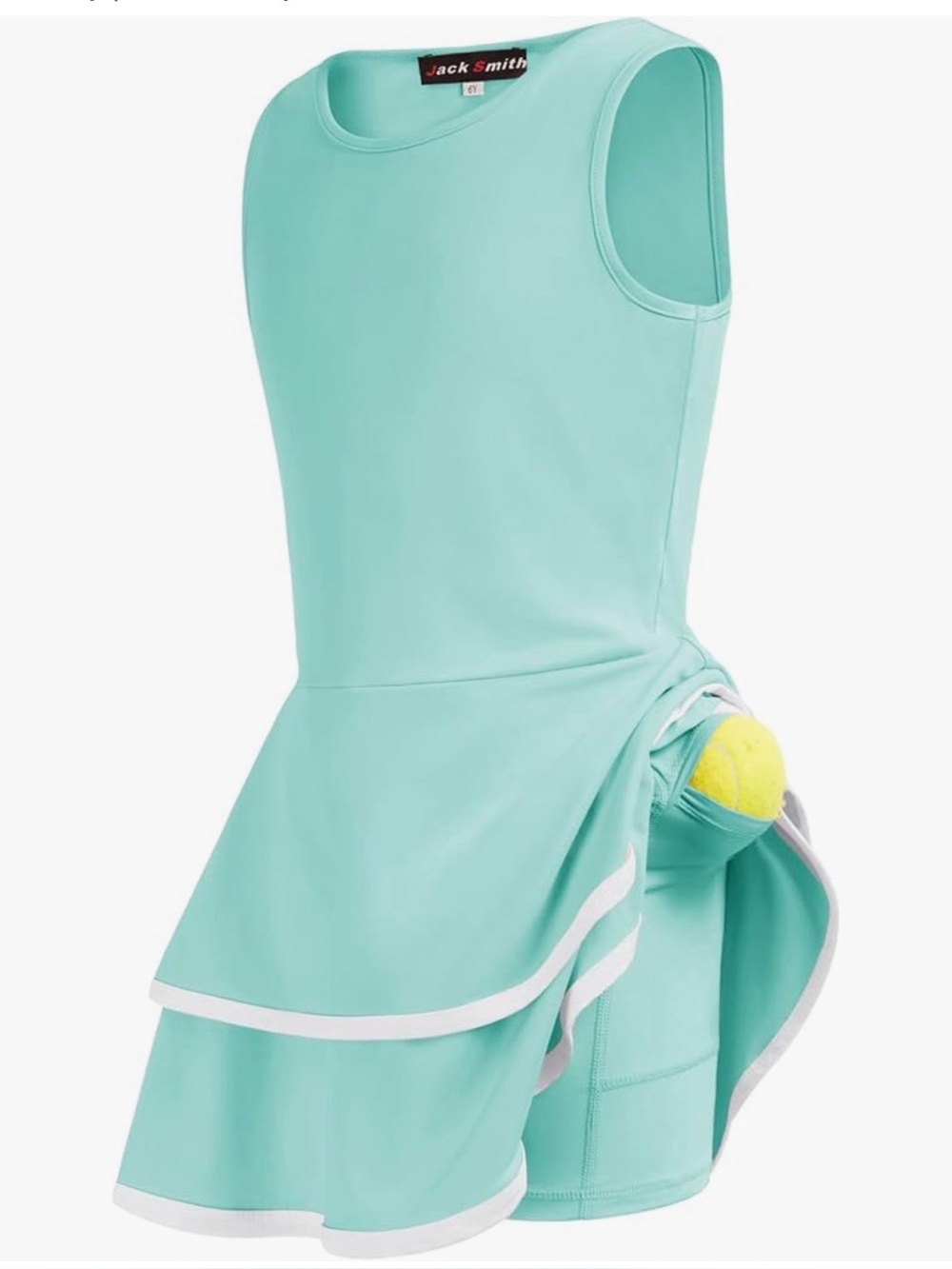 Girls ​Tennis Workout Dress, Size 8